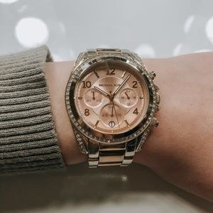 Michael Kors Ritz Gold Toned Watch